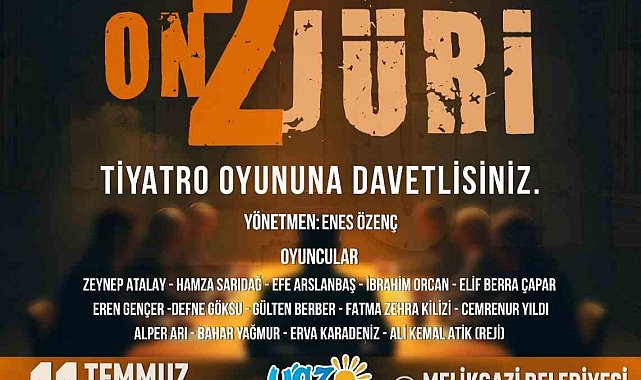 Melikgazi'den '12 Jüri' oyununa davet