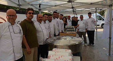 Merhum Başkan Zeyrek için bin kişilik pilav hayrı