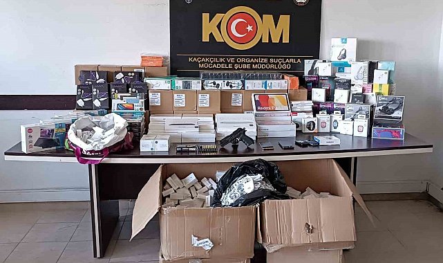 Mersin'de 2 milyon liralık kaçakçılık operasyonu: 12 gözaltı