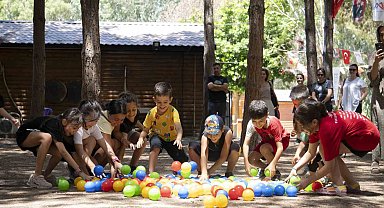 Mersin'de anneler ve çocuklar doğayla buluştu