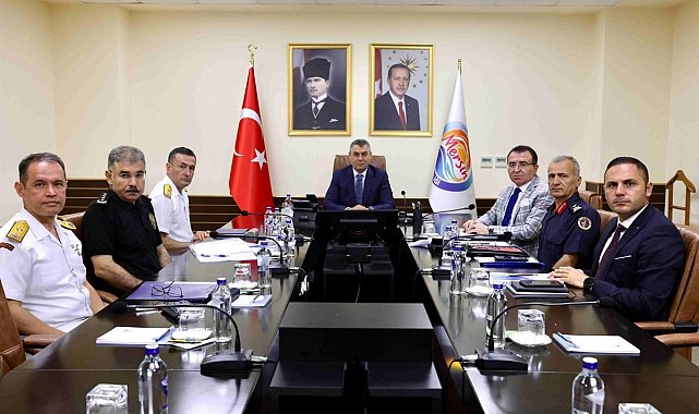 Mersin'de Güvenlik ve Asayiş Değerlendirme Toplantısı yapıldı