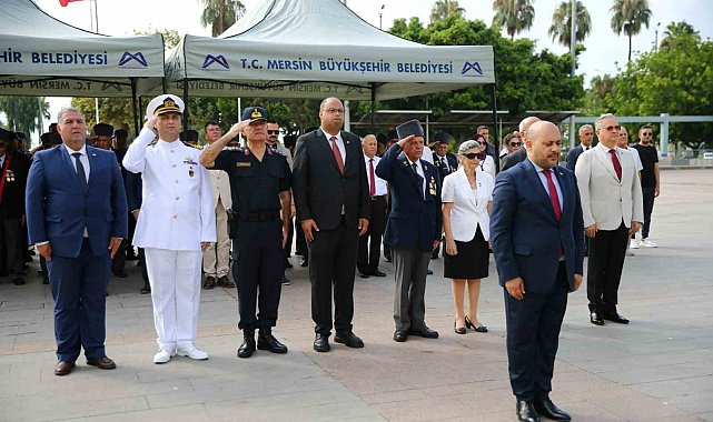 Mersin'de Kıbrıs Barış Harekatı'nın 51. yılı törenle kutlandı