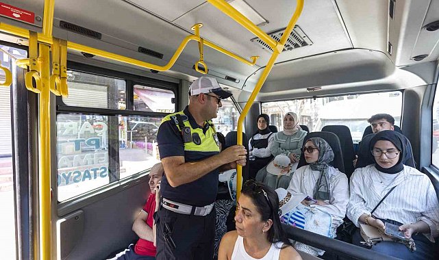 Mersin'de toplu taşıma araçlarında klima denetimi