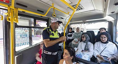 Mersin'de toplu taşıma araçlarında klima denetimi