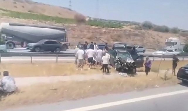 Mersin'de trafik kazası: 1 ölü, 3 yaralı