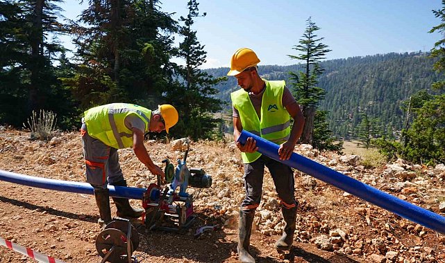 MESKİ, kuraklığa karşı Anamur'da alternatif su kaynağını devreye aldı