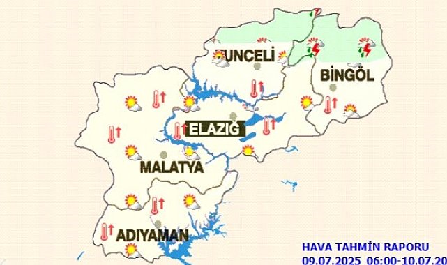 Meteorolojiden 'sıcak çarpmasına' karşı uyarı