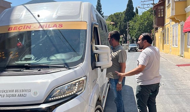 Milas'ta ticari araçlarda 'dumansız hava sahası' denetimi