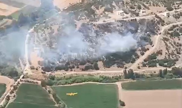 Milas'taki yangın kontrol altına alındı