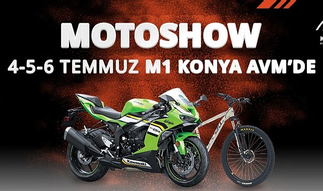 Motor tutkunları M1 Konya AVM'de buluşuyor