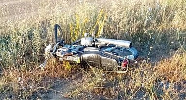 Motosiklet kazasında yaralanan sürücü kurtarılamadı