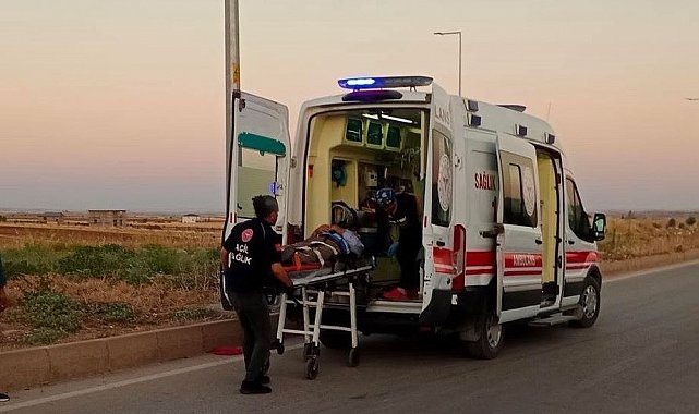 Motosikletle otomobil çarpıştı: 1 yaralı