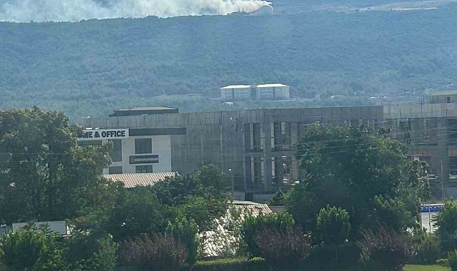 Muğla çöplüğünde yangın