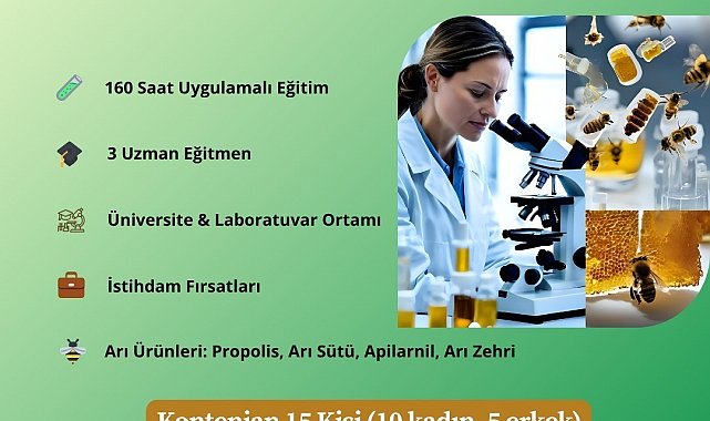 Muğla'da apiterapi eğitimi başlıyor