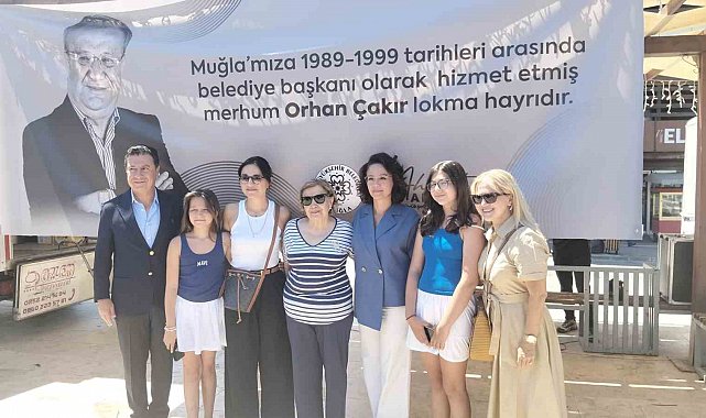 Muğla'nın eski Belediye Başkanı Çakır, vefatının 5. yılında dualarla anıldı