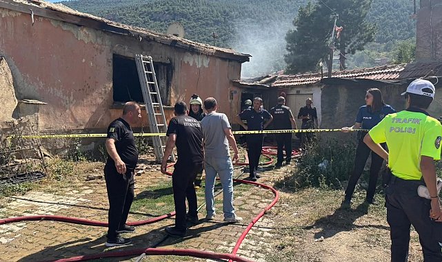 Müstakil evde çıkan yangında 1 kişi hayatını kaybetti