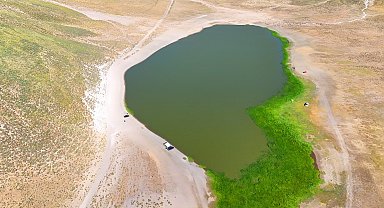 Nemrut'un 'kalbi' küçülüyor