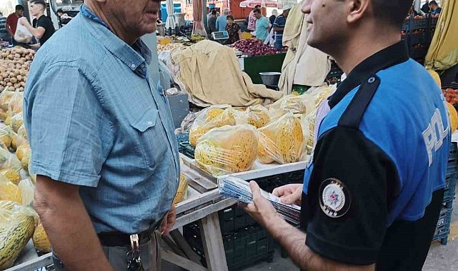 Niğde'de güvenlik bilincine yönelik broşürlü uyarı