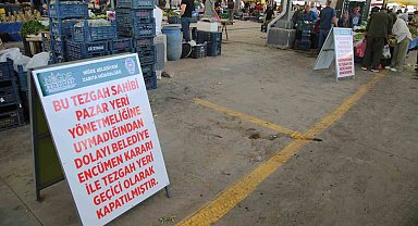 Niğde'de pazar yerlerinde kurala uymayan tezgahlar kapatılıyor