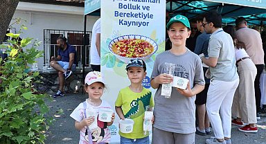 Nilüfer'de aşure bereketi