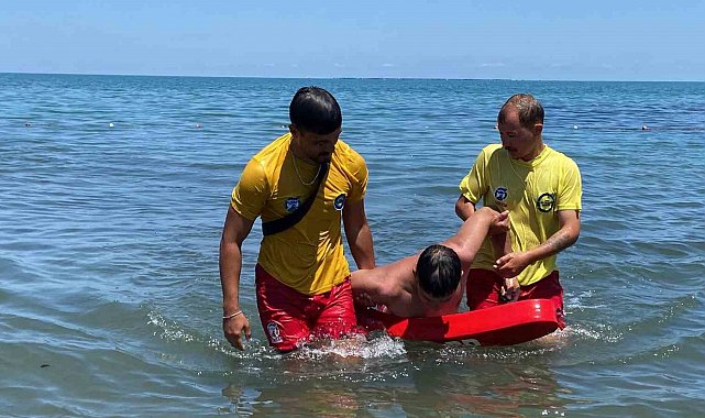 Ordu'da 1 ayda boğulma tehlikesi geçiren 28 kişi kurtarıldı