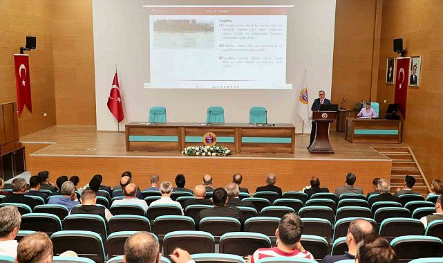 Ordu'da taşkın riski masaya yatırıldı