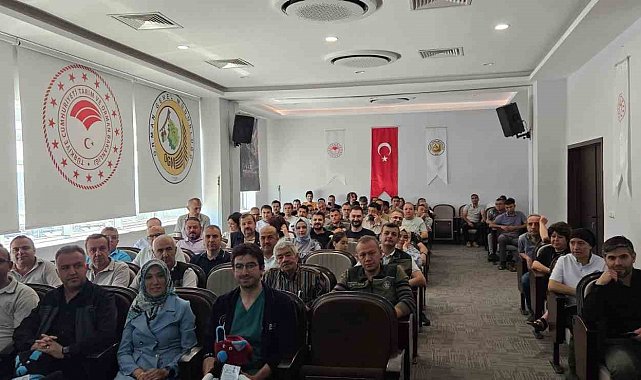 Orman Bölge Müdürlüğü personeline işitme sağlığı eğitimi verildi