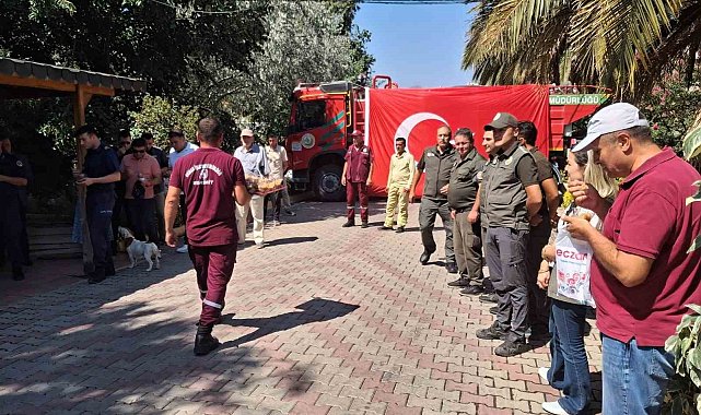 Orman şehitleri için helva hayrı yapıldı