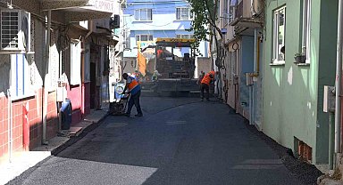 Osmangazi'nin yollarında yoğun asfalt mesaisi