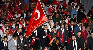 Osmaniye'de Demokrasi ve Milli Birlik yürüşü düzenlendi
