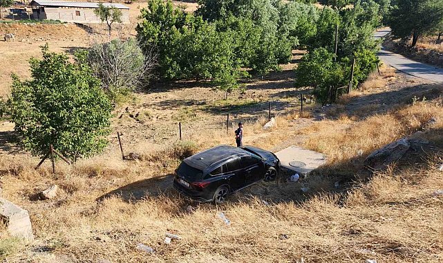 Otomobil şarampole uçtu: 3 yaralı