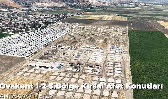 Ovakent'te 607 kırsal afet konutu yükseliyor