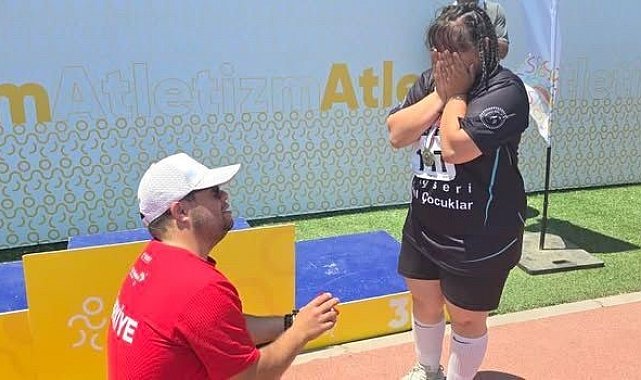 Özel sporcuların en özel günü