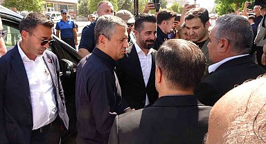 Özgür Özel'den Abdurrahman Tutdere'ye destek ziyareti