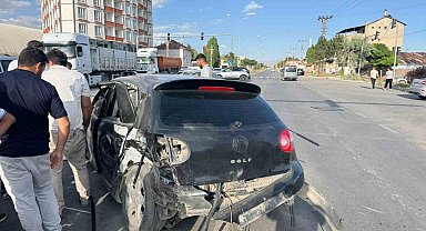 Patnos'ta trafik kazası: 3 yaralı