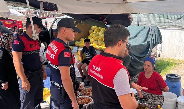 Pazarlarda satılan ürünlere Tarım ve Orman Müdürlüğü denetimi