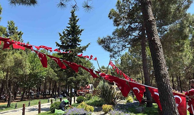 Pendik'te ay yıldızlı birlik mesajı: Caddeler bayraklarla donatıldı