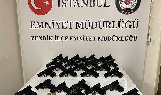 Pendik'te silah ticareti operasyonu: 3 şüpheli yakalandı