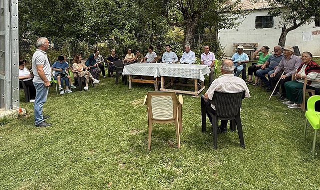 Pülümür Kaymakamı Çolak, köy ziyaretlerini sürdürüyor