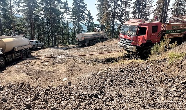 Pursaklar Belediyesi'nden orman yangınlarına karşı seferberlik