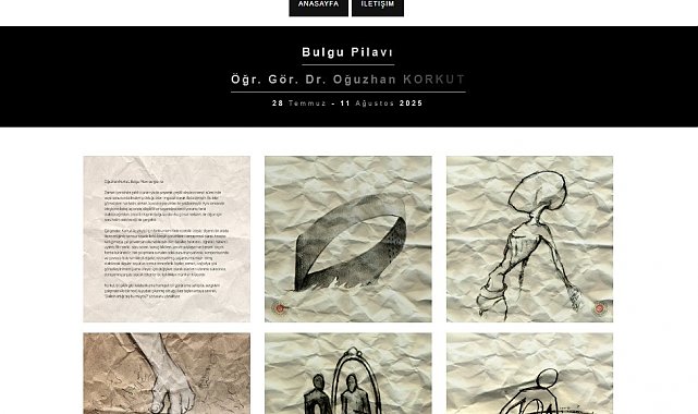 "Bulgu Pilavı" sergisi ziyarete açıldı