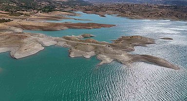 "Diyarbakır'ın Maldivleri" havadan görüntülendi