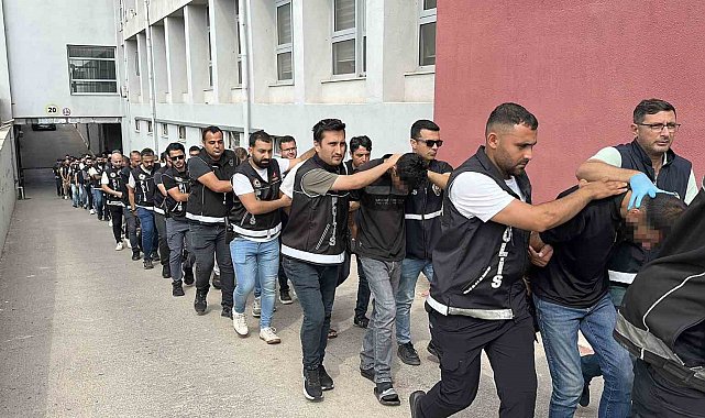 "Narkokapan-Adana 2" operasyonunda 152 tutuklama