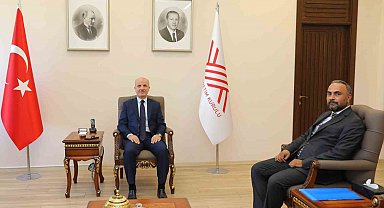 Rektör Akkaya'dan YÖK Başkanına ziyaret