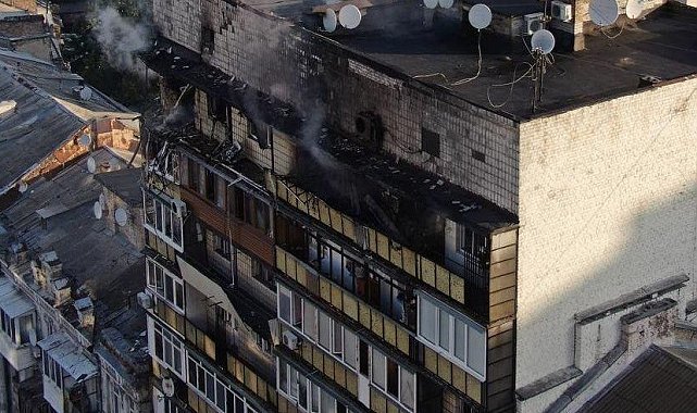 Rusya'dan Kiev'e füzeli ve İHA'lı saldırı: 2 ölü, 16 yaralı