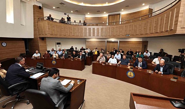 Şahinbey Belediyesi Temmuz Ayı meclis toplantısı yapıldı
