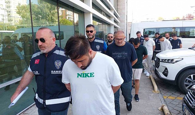 Samsun merkezli 16 ildeki dolandırıcılık operasyonundan 10 kişi tutuklandı