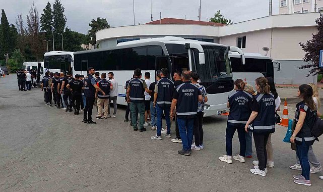 Samsun merkezli yasa dışı bahis operasyonunda 19 kişi tutuklandı