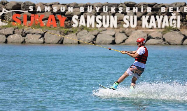 Samsun SUKAY'da sezon renkli başladı: "Türkiye'de deniz üzerinde kurulan ilk ve tek tesis"