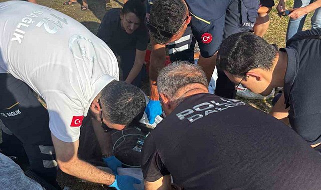 Samsun'da 3'ü çocuk 4 kişi boğulma tehlikesi geçirdi